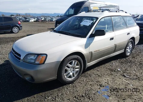 2002 Subaru Outback z USA, uszkodzony, nr VIN 4S3BH665126633257